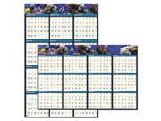 House of Doolittle HOD3969 Recycled Earthscapes Sea Life Scenes Reversible Wall Calendar 24 X 37 2017