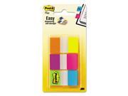 Post it 680 EG ALT Page Flags In Portable Dispenser Assorted Brights 60 Flags Pack