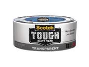 Scotch 2120C Tough Duct Tape Transparent 1.88 Inch X 20Yds Clear