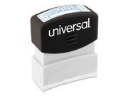 General Supply 10157 Message Stamp Scanned Pre Inked One Color Blue