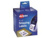 Avery 7278204156 Thermal Printer Shipping Labels 4 X 6 White 220 Roll 1 Roll