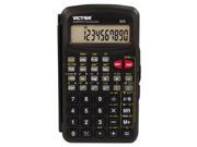 920 Compact Scientific Calculator with Hinged Case 10 Digit LCD VCT920