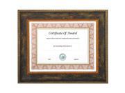 NuDell 15158 Executive Series Document And Photo Frame 11 X 14 Brown Frame