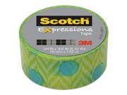 Scotch C214P7 Expressions Magic Tape 3 4 Inch X 300 Inch Blue Green