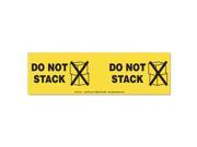 LabelMaster PALL120 Shipping And Handling Self Adhesive Label 10 1 2 X 3 1 4 Do Not Stack 100 Pk