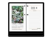 AT A GLANCE E417 50 Photographic Desk Calendar Refill 3 1 2 X 6 2017