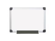 MasterVision MA0212170MV Value Melamine Dry Erase Board 18 X 24 White Aluminum Frame