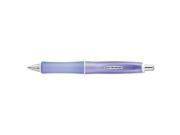 Pilot 072838362506 Dr. Grip Frosted Advanced Ink Pen Purple Barrel Black Ink 1Mm
