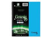 Roaring Spring 12240 One Subject Genesis Shades Notebook 11 X 8 1 2 College Rule Blue 34 Sheets