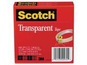 Scotch 600 2P12 72 Transparent Tape 600 2P12 72 1 2 Inch X 2592 Inch 3 Inch Core Transparent 2 Pack