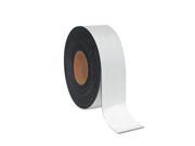MasterVision FM2118 Dry Erase Magnetic Tape Roll White 2 Inch X 50 Ft.
