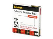 Scotch 92412 Adhesive Transfer Tape 1 2 Inch Wide X 36Yds