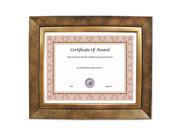 NuDell 15169 Executive Series Document And Photo Frame 8 X 10 Gold Frame