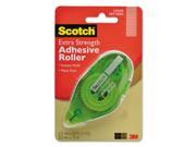 Scotch 6055ES Extra Strength Adhesive Roller 3 8 Inch X 396 Inch
