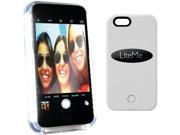 SERENE LIFE SLIP101WT iPhone R 6 6s Lite Me Selfie Lighted Smart Case White