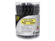 Pilot 00072838840653 G2 Premium Retractable Gel Ink Pen Refillable Black Ink .7 Mm 36 Pack