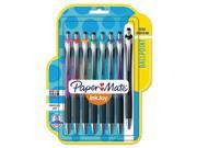 Paper Mate PAP1951280 Inkjoy 550 Rt Retractable Ballpoint Pen 1Mm Assorted 8 Pack