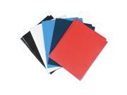 Universal UNK Laminated Two Pocket Folder Cardboard Paper Assorted 11 X 8 1 2 25 Box