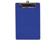 Saunders 00515 Plastic Clipboard 1 2 Inch Capacity 6 X 9 Sheets Blue