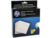 HP HPWS50RB Cd Dvd Storage Sleeves 50 Pk
