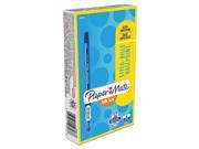 Paper Mate PAP1951341 Inkjoy 300 Ballpoint Stick Pen Blue Medium Dozen