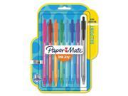 Paper Mate PAP1945935 Inkjoy 100 Rt Retractable Ballpoint Pen 1Mm Assorted 8 Pack