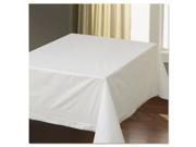 Hoffmaster HFM210046 Tissue Poly Tablecovers 54 Inch X 54 Inch White 50 Carton