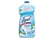 Lysol 78630 Clean Fresh Multi Surface Cleaner Waterfall Splash Mineral 40Oz Bottle