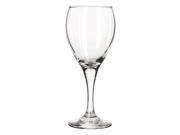 Libbey 10031009370112 Teardrop Glass Stemware White Wine 8.5Oz 7 1 8 Inch Tall
