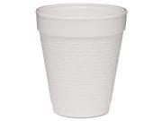 Small Foam Drink Cup 8oz Hot Cold White w Greek Key Design 25 Bag 40Bg Ctn