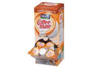 Coffee mate 79129CT Liquid Coffee Creamer Vanilla Caramel 0.375 Oz Cups 50 Box 4 Box Carton