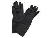 Neoprene Flock Lined Gloves Long Sleeved 12 X Large Black Dozen 543XL