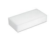 Boardwalk 400 100 Disposable Eraser Pads White Foam 2 2 5 X 4 3 5 100 Carton