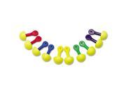 3M E·A·R Express Assorted Colored Grip Pod Plugs Cordless 25NRR Yellow Assorted