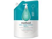 Method 817939011812 Gel Hand Wash Refill Waterfall 34 Oz Pouch