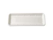 Supermarket Trays White Foam 14 1 2 x 5 3 4 x 1 125 Bag 2 Bags Carton