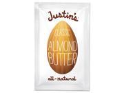 Justins 00028 Classic Almond Butter 1.15 Oz Squeeze Pack 10 Box