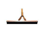Straight Squeegee With Steel Bracket Handle