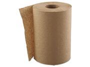 Hardwound Roll Towels 1 Ply Natural 8 x 350 ft 12 Rolls Carton