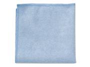 Rubbermaid 1820583 Microfiber Cleaning Cloths 16 X 16 Blue 24 Pack