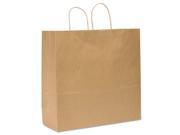 General Supply 86781 Paper Shopping Bag 65Lb Kraft Heavy Duty 16 X 6 X 19 1 4 200 Bags