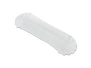 Foot Long Fluted Hot Dog Tray Paper 11 White 300 PK 10 PK CT
