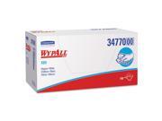 WypAll 34770 X60 Wipers 1 4 Fold 11 X 23 White 100 Box 9 Carton