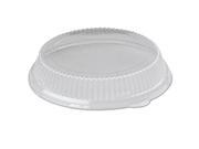 Plastic Dome Lid Clear Round 9 Dia 50 PK 4 PK CT