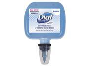 Dial 17000134413 Antimicrobial Foaming Hand Wash Spring Water Scent 1.25 L Cartridge 3 Carton