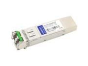 AddOn Alcatel Lucent Compatible TAA compliant 10GBase DWDM 100GHz SFP Transceiver SMF; 1533.47nm; 80km; LC; DOM