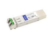 AddOn Alcatel Lucent Compatible TAA compliant 10GBase DWDM 100GHz SFP Transceiver SMF; 1532.68nm; 80km; LC; DOM