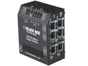 Black Box LBH600A H Heavy Duty Edge Switch 6 Copper Ports