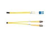 Black Box FOSM 003M STLC Box Single Mode Value Line Patch Cable St Lc 3 M 9.8 Ft. Fiber Optic For Network Device 9.84 Ft 2 X St Male Network 2 X Lc