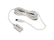 Black Box USBR01 0016 R3 Box Usb Active Extension Cable Type A Male Usb Type A Female Usb 16Ft White